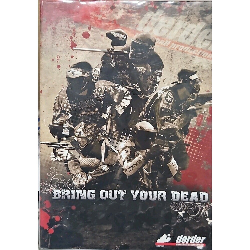 NEW Derder PSP & NPPL Paintball Events DVD - Bring Out Your Dead